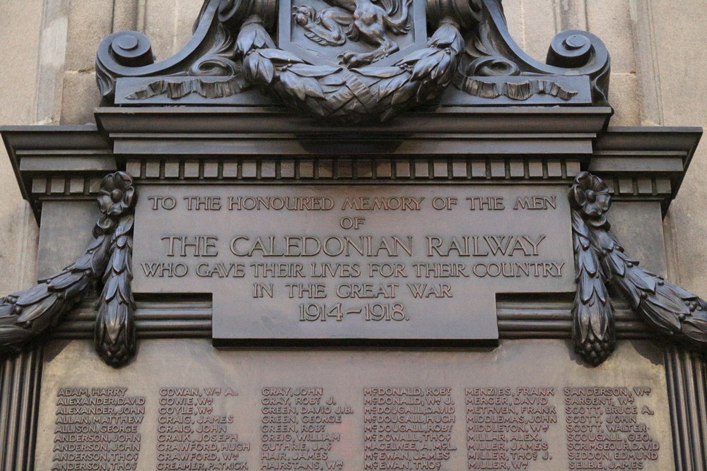 Oorlogsmonument Caledonian Railway #3