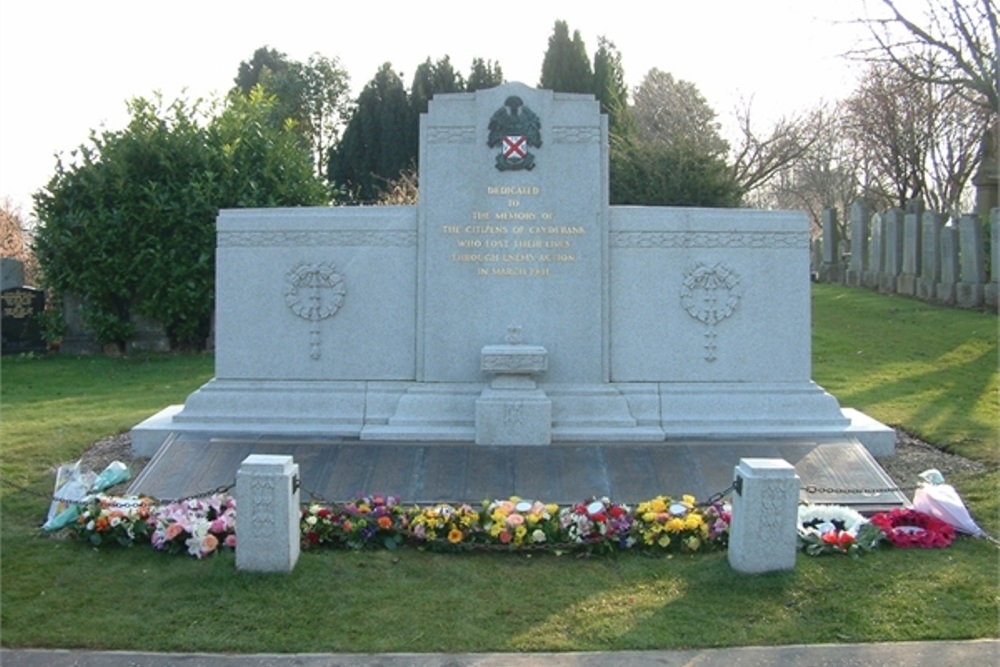 Monument Slachtoffers Bombardementen Clydebank #1