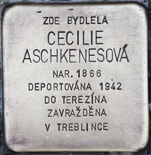 Stolpersteine K Sdliti (Polsk) #1