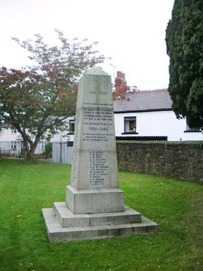 War Memorial Lindisfarne College