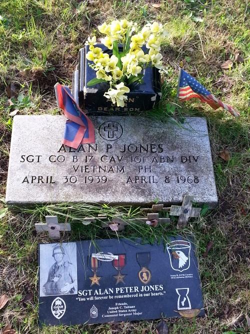 Grave of Alan P. Jones