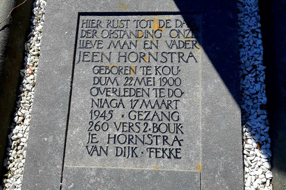 Dutch War Grave Dutch Reformed Cemetery Wijckel