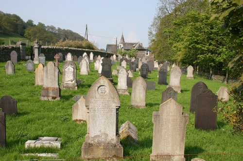 Commonwealth War Graves Llanfair Talhaiarn Old Cemetery #1