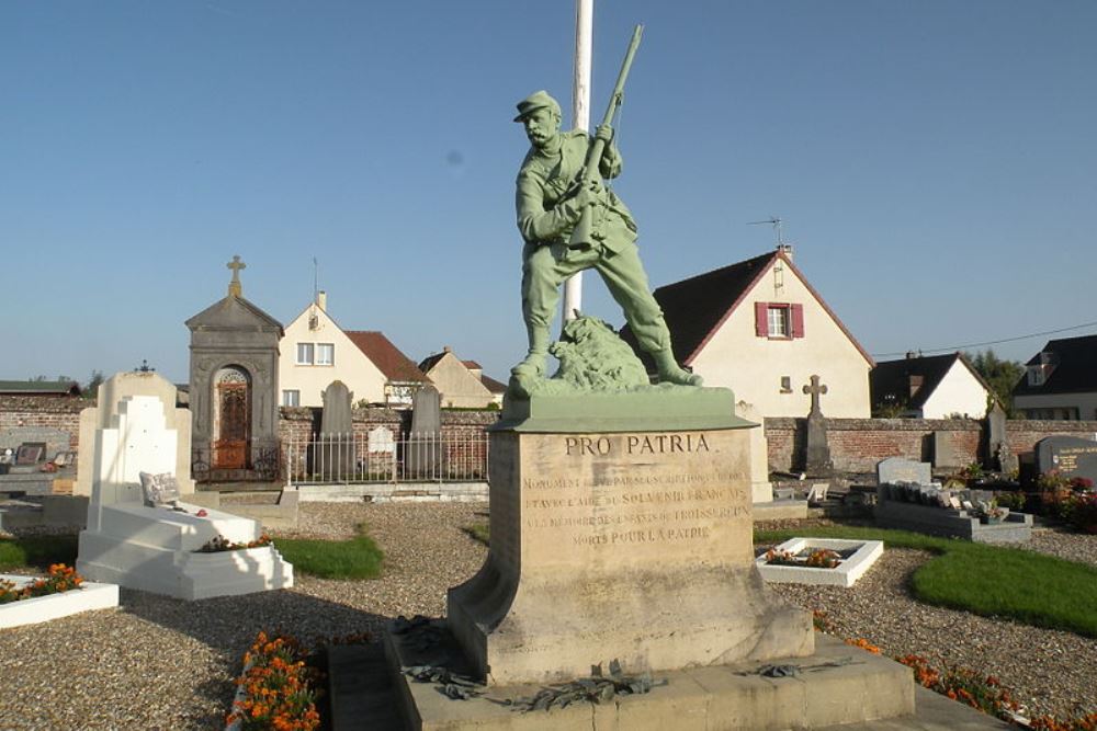 Oorlogsmonument Troissereux