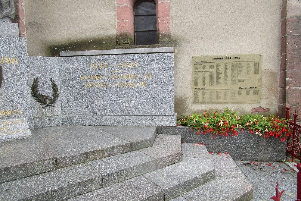 Oorlogsmonument Saint-Amarin #3