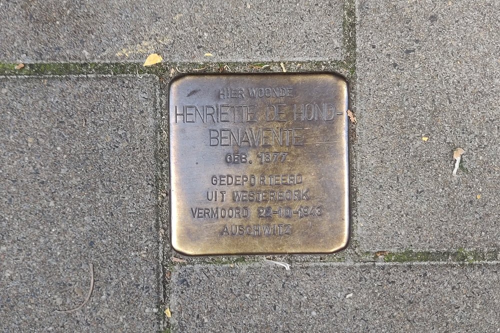 Stolperstein Blasiusstraat 31