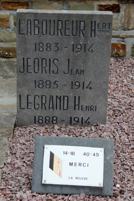 Belgische Oorlogsgraven La Reid	 #4