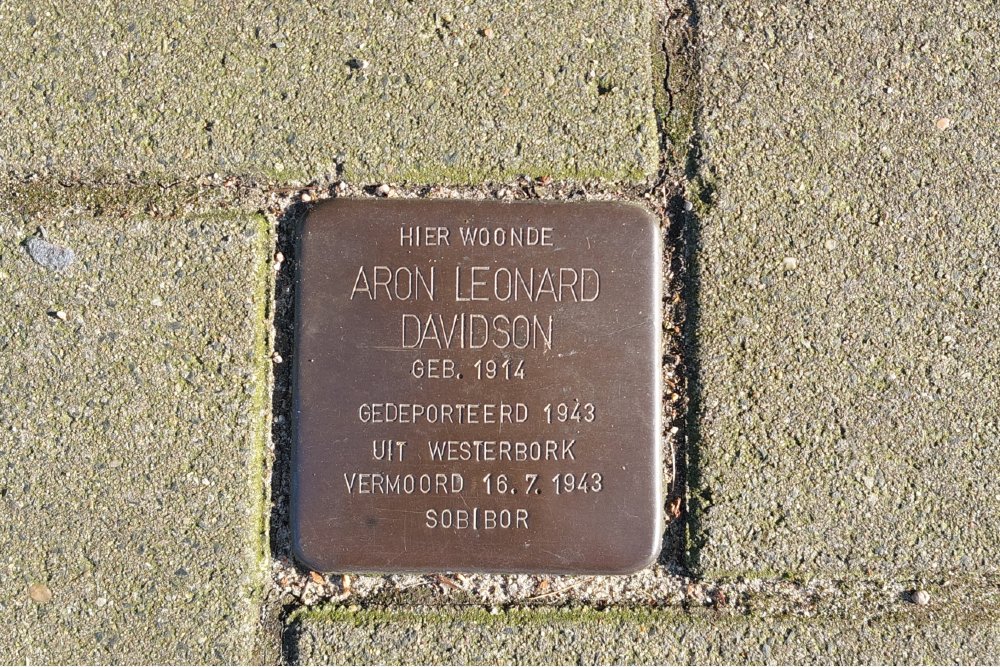 Stumbling Stone Statenweg 38d #5