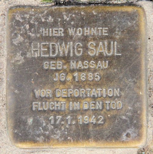 Stolperstein Paulsborner Straße 19 #1