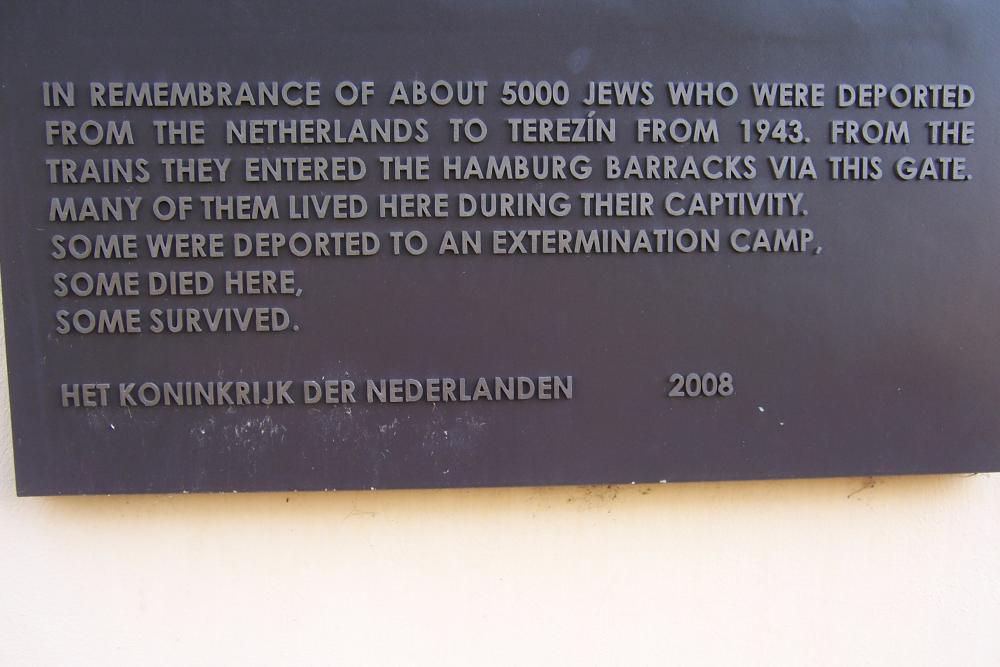 Dutch Monument Theresienstadt #1