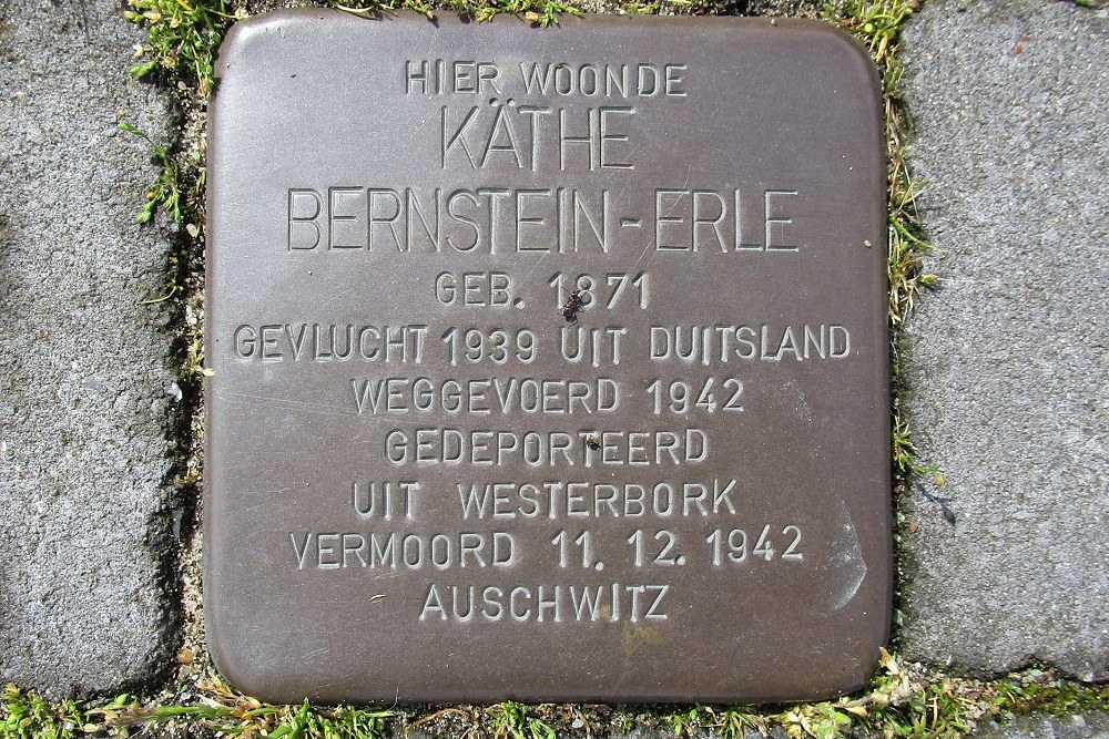 Stolperstein Gerda Brautigamstraat 8 (voorheen Anna Paulownastraat 17A) #2