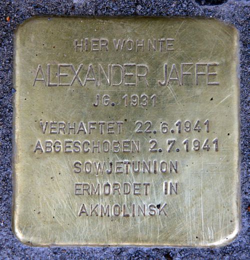 Stolpersteine Hauptstrae 110