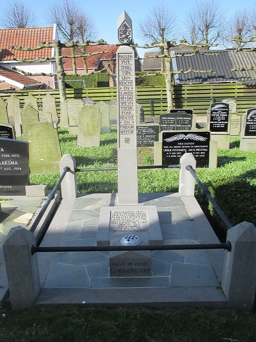 Dutch War Grave Protestant Churchyard Ternaard #2