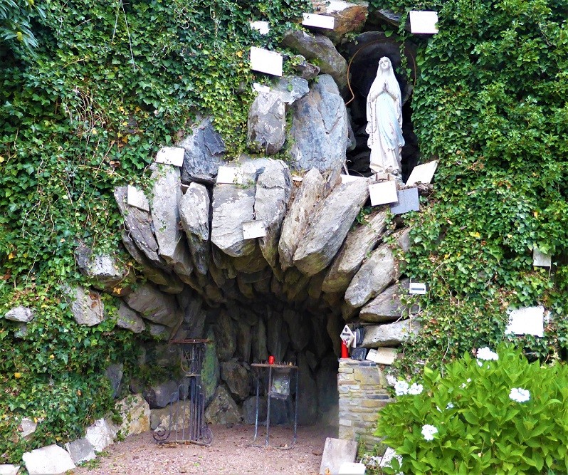 Commemorative Plate Lourdes Grotto Carlsbourg - Carlsbourg ...