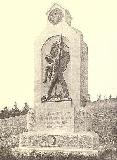 Monument 54th New York Volunteer Infantry Regiment