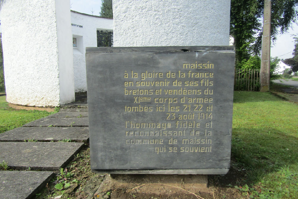 Memorial French 11th Corps Maissin #3