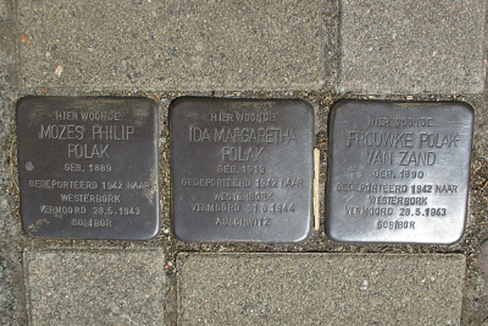 Stolpersteine Feiko Clockstraat 182