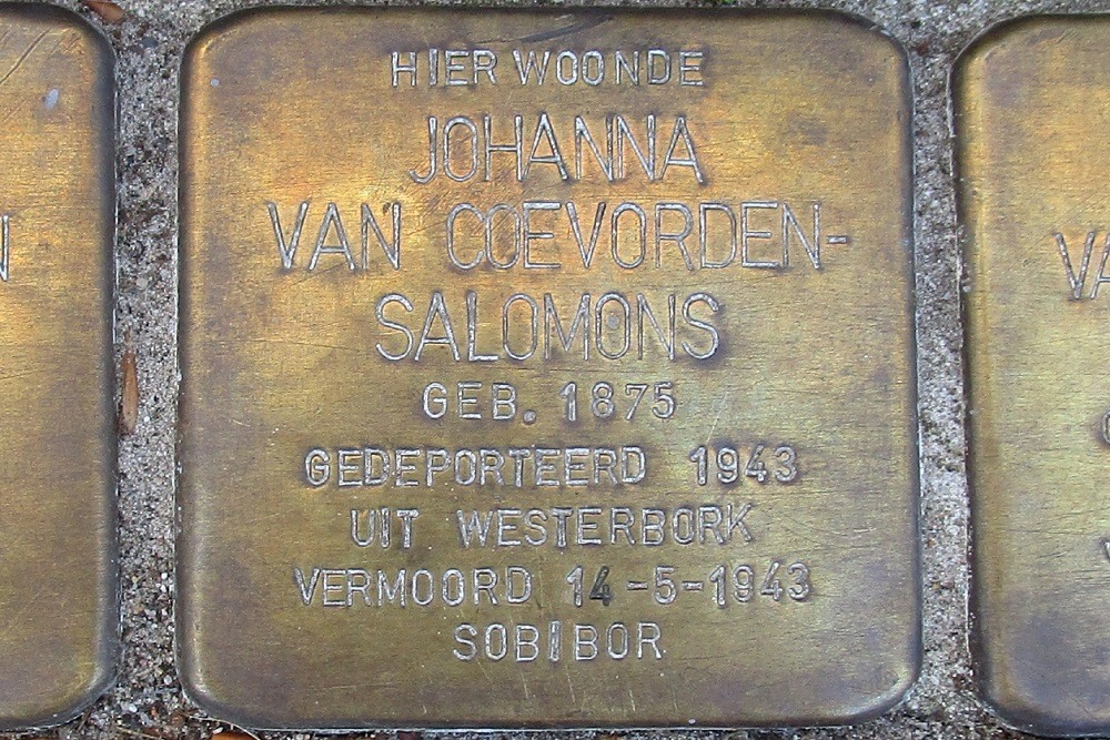 Stolpersteine Molenstraat 16 #3