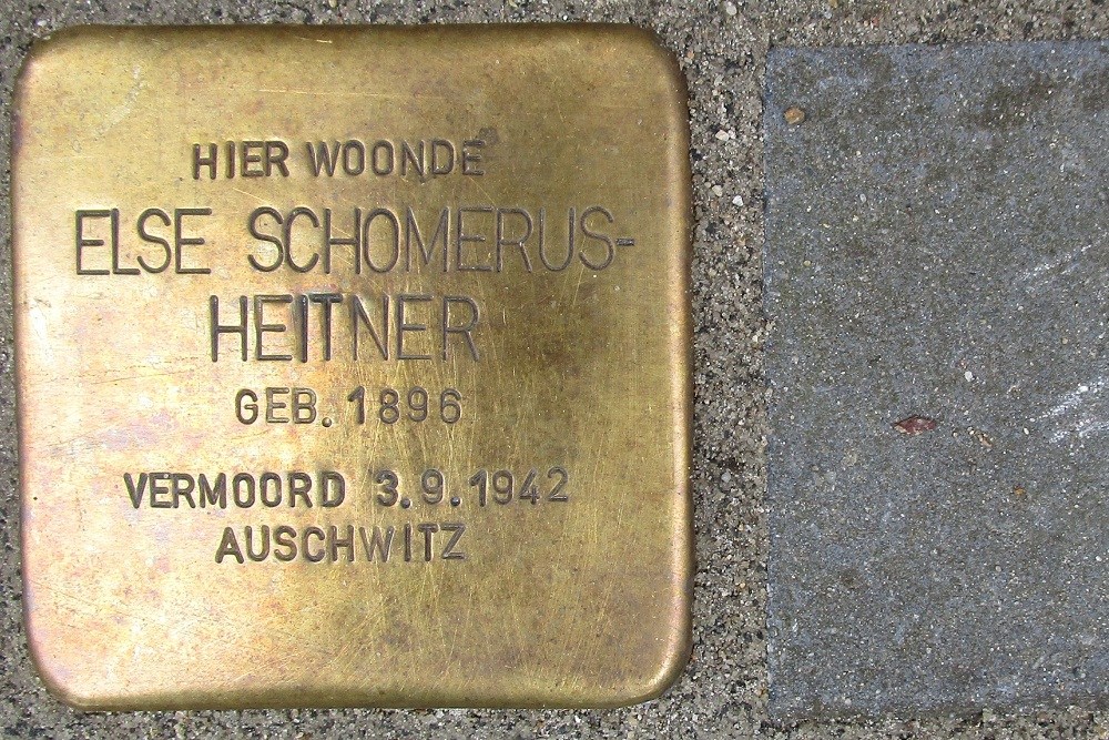 Stolpersteine Kasterenwal 155 (voorheen Eerste Kasterenstraat 4) #3