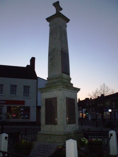 Oorlogsmonument Swaffham