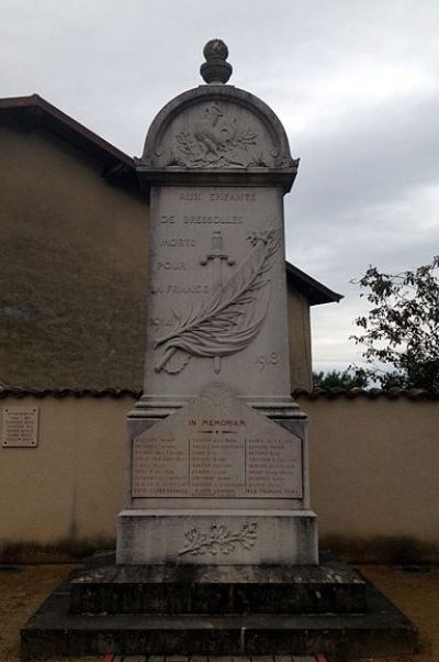 Oorlogsmonument Bressolles #1