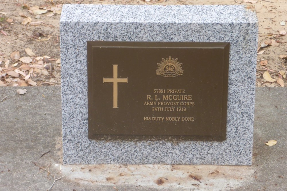 Oorlogsgraf van het Gemenebest Albany Quarantine Cemetery