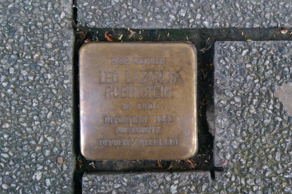 Stolperstein Taunusstrae 14