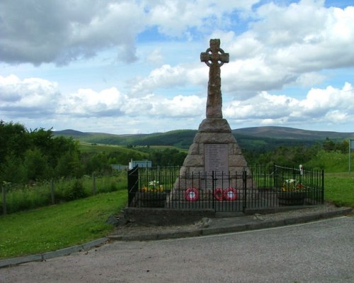 Oorlogsmonument Inveravon #1