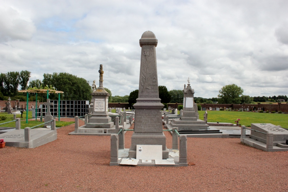 Oorlogsmonument Begraafplaats Baisy-Thy