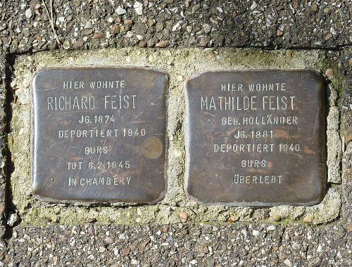 Stumbling Stones Schöneckstraße 6