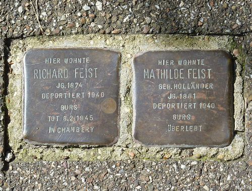 Stolpersteine Schneckstrae 6 #1