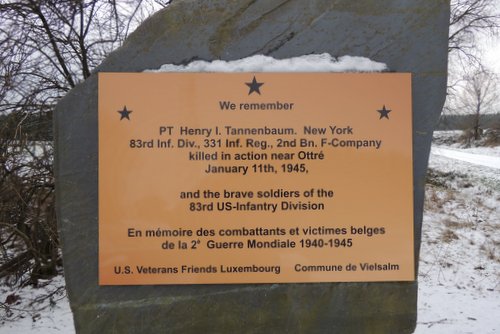 Monument Henry I. Tannenbaum #4
