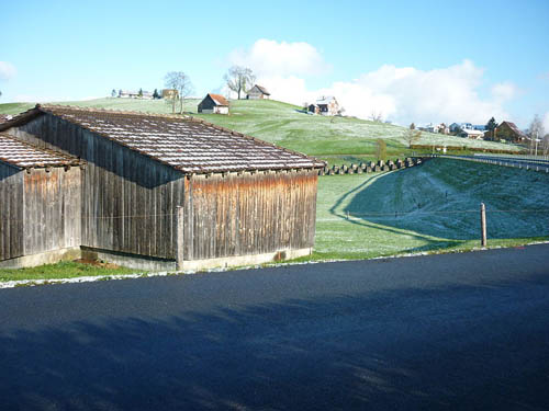 Sperrstellung Sihlsee - Tank Barrier Brummbrstrasse #1