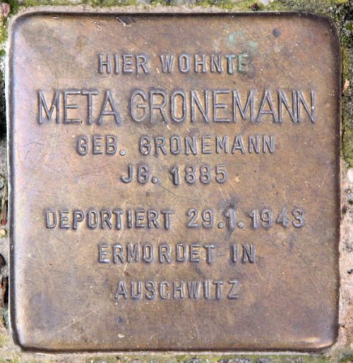 Stolpersteine Horstweg 38 #3