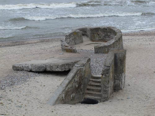 Remains German Coastal Battery Zelenogradsk #1