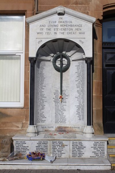 Oorlogsmonument Stevenston