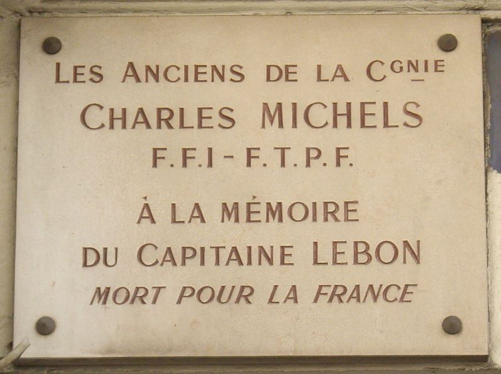 Memorial Captain Lebon