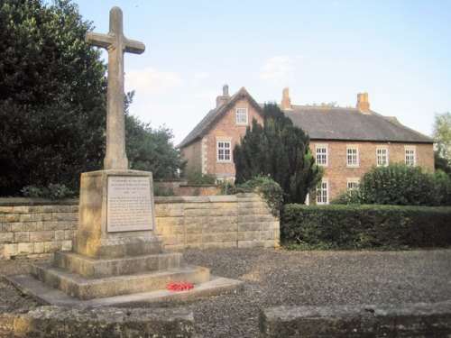 Oorlogsmonument Healaugh