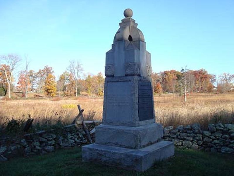 Monument 95th Pennsylvania Volunteer Infantry Regiment 