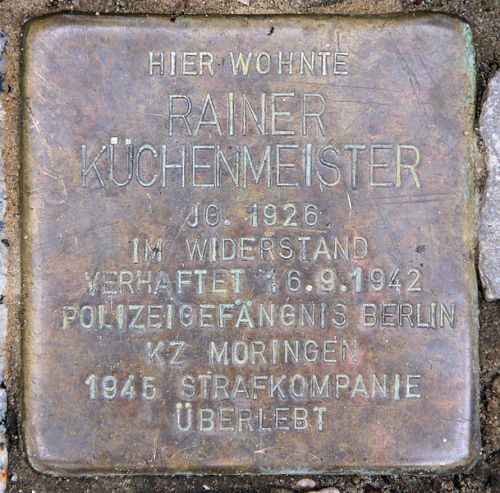 Stolpersteine Schsische Strae 63a #2