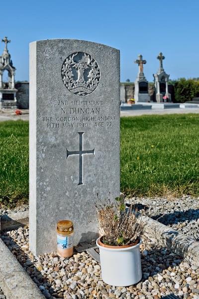 Commonwealth War Grave Launstroff Communal Cemetery