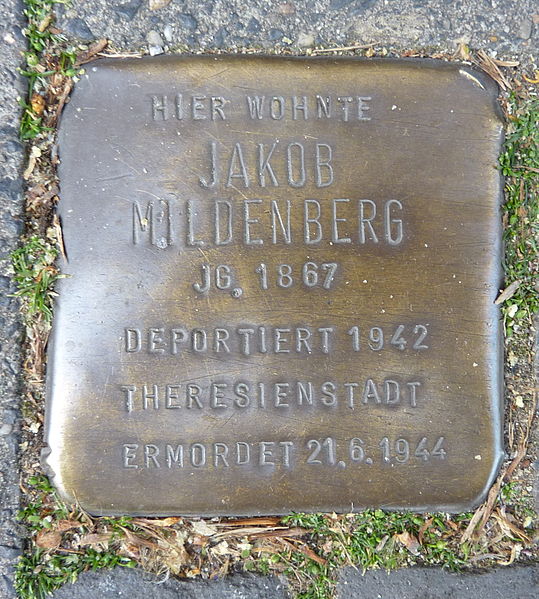 Stolpersteine Frie-Vendt Strae 18