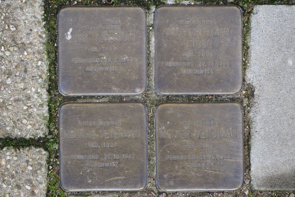 Stolpersteine Thorbeckegracht 50a