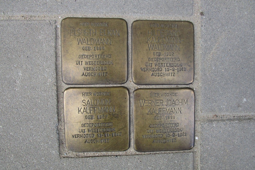 Stolpersteine Rooseveltlaan 209