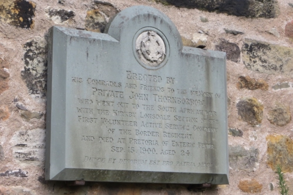 Memorial John Thornborrow