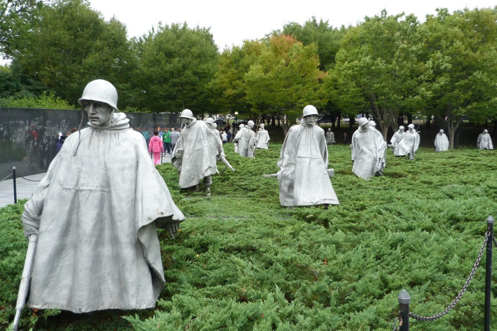 Korean War Veterans Memorial Washington #3