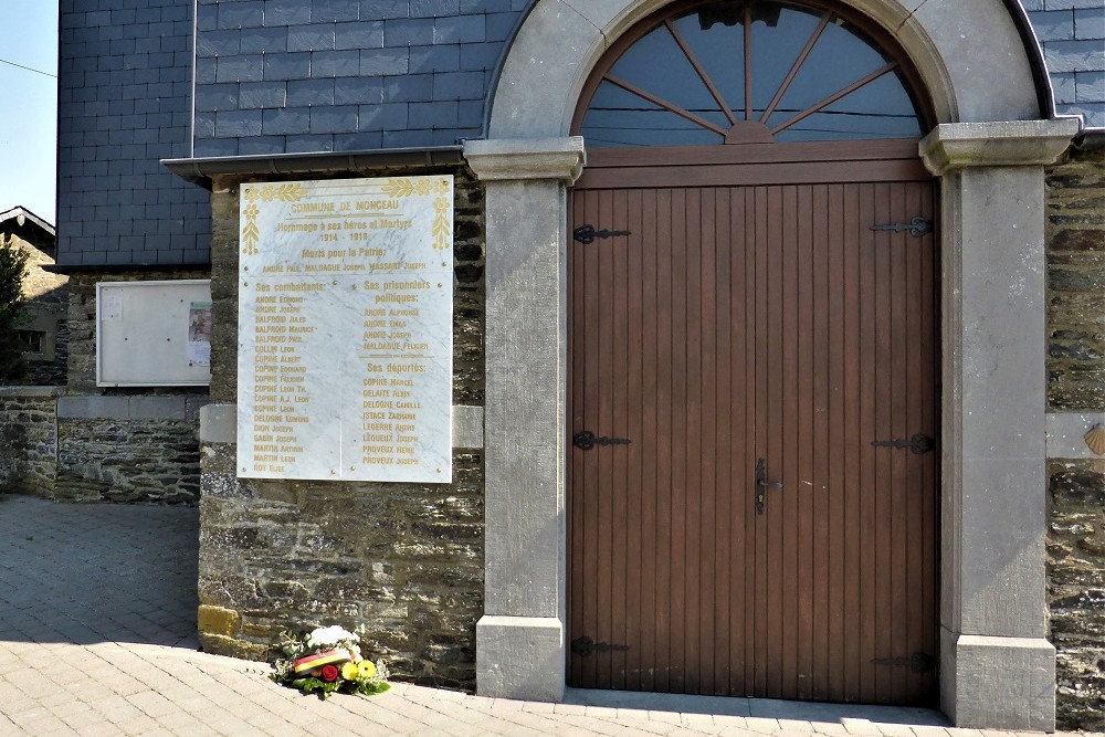 Memorial Monceau-en-Ardenne