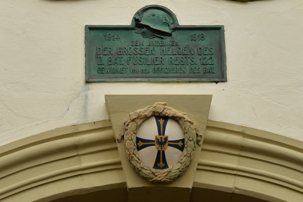 War Memorial II Battalion Fusilier Regiment 122 #3