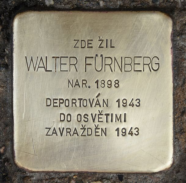 Stolperstein Havlčkovo nbře 1 #1