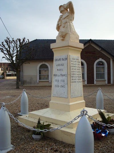 Oorlogsmonument Fontaine-Mâcon #1